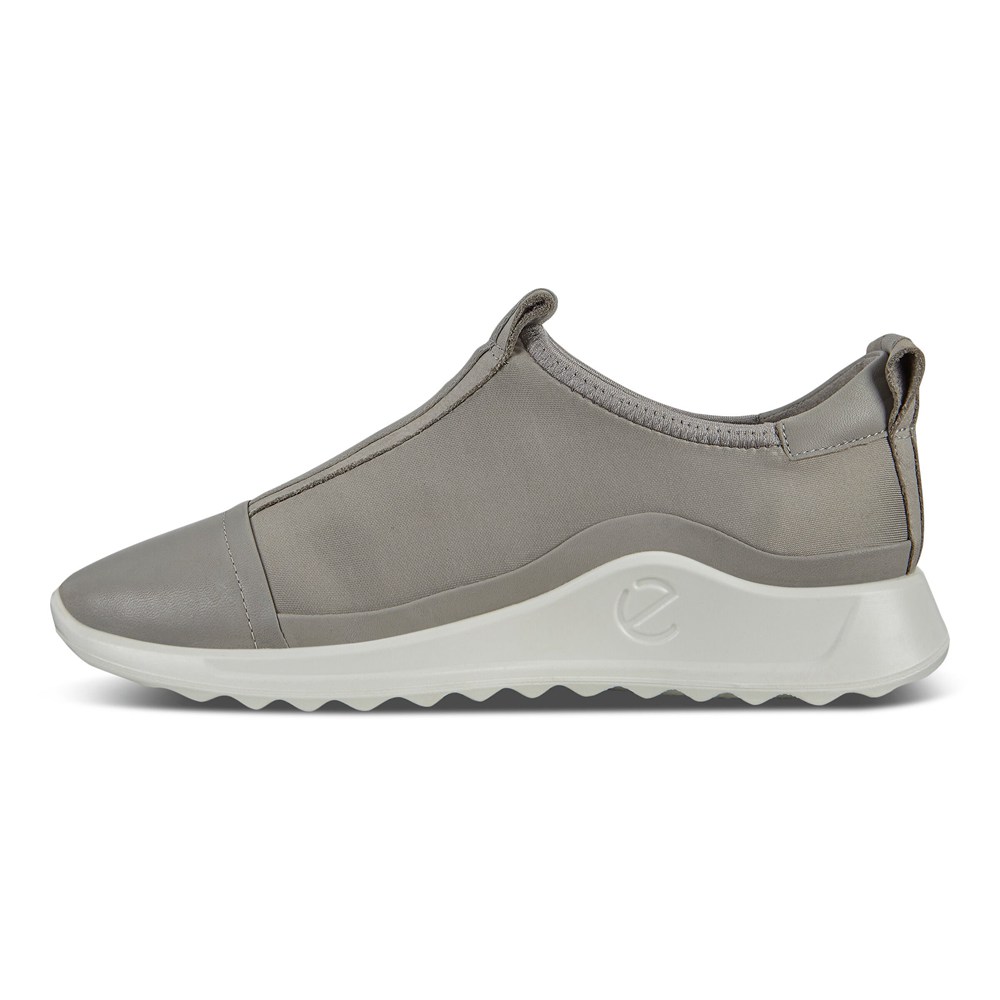 Womens Sneakers - ECCO Flexure Runner - Grey - 5463YAIUC